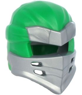 LEGO Green Hood, Silver Mask / Armor [CLONE]