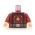 LEGO Fancy Brown Shirt with Light Flesh Bare Arms [CLONE] [CLONE] [CLONE] [CLONE]