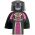 LEGO Drow Priestess (Pathfinder 2), Magenta and Black Outfit