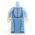 LEGO Blue Wizard Robe with Stars and Moons Pattern