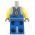 LEGO Blue Overalls With Screw Emblem