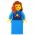 LEGO Priestess, Blue Robes