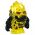 LEGO Magma Elemental, Medium, Thick, Yellow (Also Medium Crystal Golem)