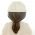 LEGO Hard Hat, White with Long Brown Hair