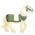 LEGO Riding Horse with Persian Blanket Print [CLONE]