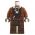 LEGO Reddish Brown Overcoat with White Shirt and Dark Green Vest
