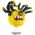 LEGO Beholder, Yellow with Black Eye Stalks, Transparent Eyes