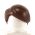 LEGO Hair, Combed Sideways and Down, Reddish Brown [CLONE]