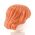LEGO Hair, Tousled and Layered, Dark Orange