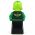 LEGO Mind Flayer (or Arcanist), Black and Green