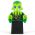 LEGO Mind Flayer (or Arcanist), Black and Green