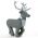 LEGO Deer, Reindeer, or Elk, Dark Bluish Gray