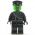 LEGO Ghost, Black Leather with Hat (Carriage Driver)
