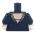 LEGO Torso, Female, Pink Shirt and Dark Blue Blazer