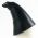 LEGO Wizard/Witch Hat, Tall and Thin, Black