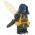 LEGO Entothrope: Werewasp, Hybrid Form, Dark Blue