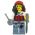 LEGO Vampire Hunter, Ezmerelda d'Avenir, White Shirt and Blue Pants