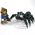 LEGO Spider, Giant (Medium-Large), Thin Body, Black
