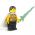LEGO Flamberge Sword, Sand Green