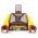 LEGO Torso, Female, Armored Top, Gear Necklace and Belt