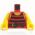 LEGO Torso, Bare chest with Brown Vest, Anchor Tattoo [CLONE] [CLONE]