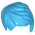 LEGO Hair, Female High Ponytail, Light Bluish Gray [CLONE] [CLONE] [CLONE] [CLONE]