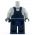 LEGO Blue Overalls with Gray Shirt