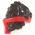 LEGO Hair, Female, Mid-Length with Part over Front of Right Shoulder with Red Rag Wrap / Bandana Print [CLONE]