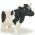 LEGO Cow, White with Black Spots and Black Head