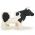 LEGO Cow, White with Black Spots and Black Head