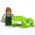 LEGO Frog, Giant, Tall Version, Lime