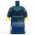 LEGO Dark Blue Dress/Robe with Azure Designs and Star