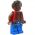 LEGO Lycanthrope: Werewolf, Reddish Brown, Red Suspenders