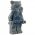 LEGO Lycanthrope: Werewolf, Dark Bluish Gray, Dark Blue Shirt, Sinew Patches
