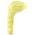 LEGO Hair, Female, Side Part with Wide Braid, Light Yellow