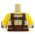 LEGO Torso, Tank Top with Large Belt and Suspenders/Straps