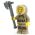 LEGO Battle Axe, Long Shaft, Small Blade Angled Down