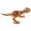 LEGO Dinosaur: Carnotaurus, Large (Juvenile), Light Brown