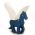 LEGO Pegasus, Dark Blue with White Wings