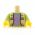 LEGO Lime Green Tie Dye Shirt with Tan Fringed Vest