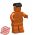 LEGO Hair, Mohawk by BrickForge, Dark Orange