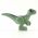 LEGO Dinosaur: Velociraptor (or PF Compsognathus), green
