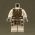 LEGO White Robe, Gray and Gold Trim, Loincloth