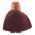 LEGO Custom Cape / Cloak, Deep Red with Heavy Woven Texture