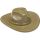 LEGO Outback / Cowboy Hat (Very Wide Brim Fedora), Dark Tan