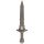 LEGO Sword, Wide Blade with Keyhole at the Crossguard
