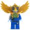 LEGO Aarakocra - Blue and Gold, Armored Right Shoulder