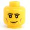 LEGO Head, Cheek Lines, Chin Dimple, Wide Grin [CLONE]