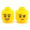 LEGO Head, Black Bushy Beard and Eyebrows, Frown [CLONE] [CLONE] [CLONE] [CLONE] [CLONE] [CLONE]