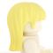 LEGO Hair, Female, Long and Straight with Bangs, Light Yellow (Rubber)